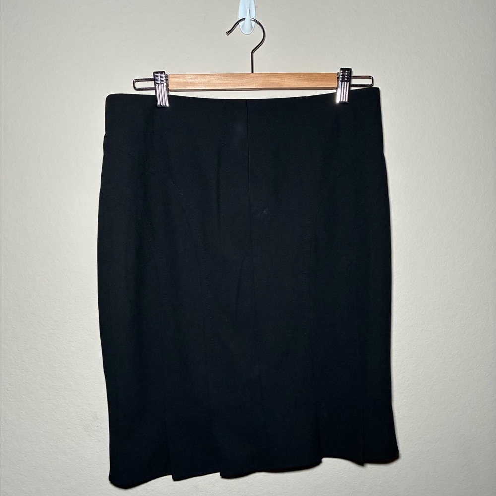 Luxe Arden B. Size 6 Black Pencil Skirt